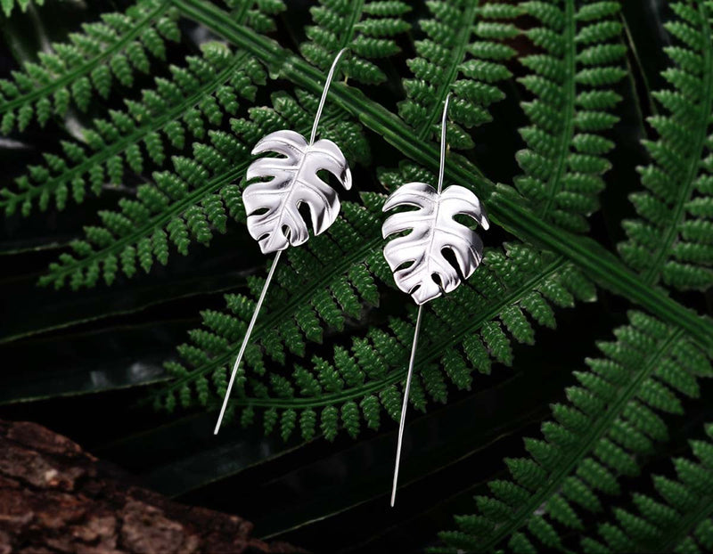 Monstera Leaves Earring