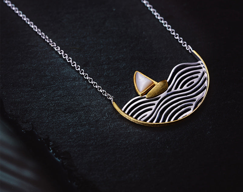 Sailboat Necklace