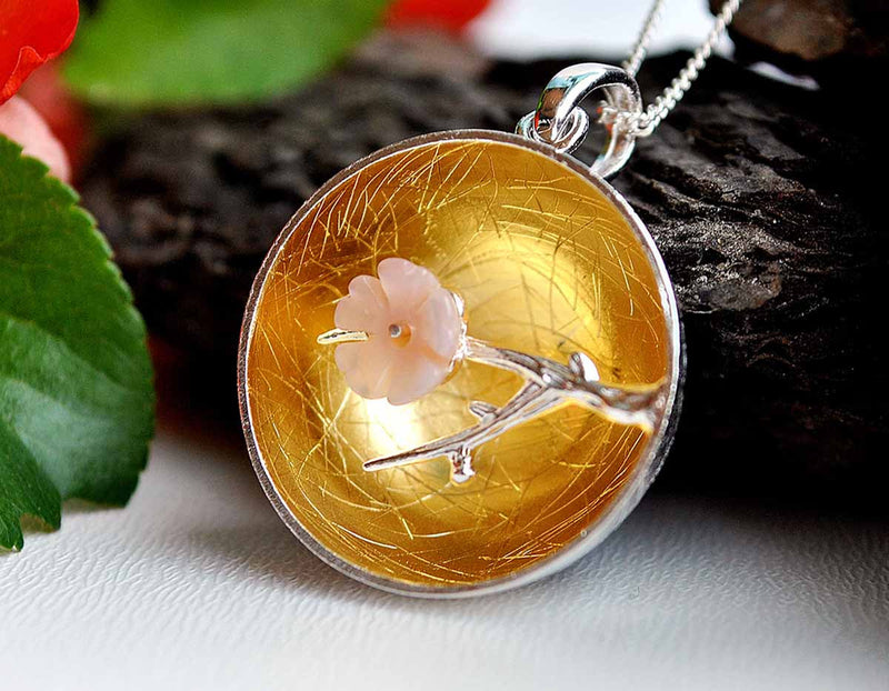 Plum Blossom Pendant