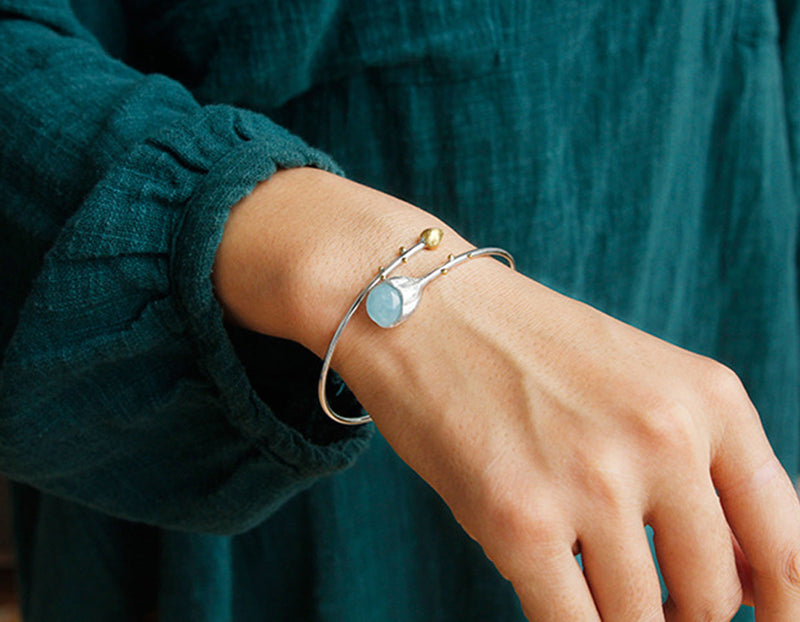 Lotus Bud Bangle