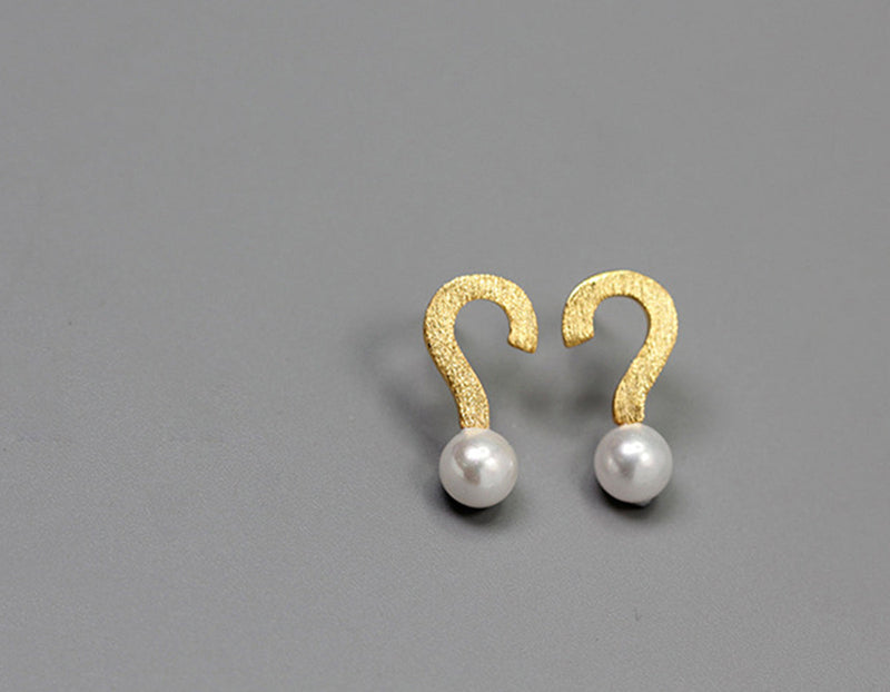 Question Mark Earring