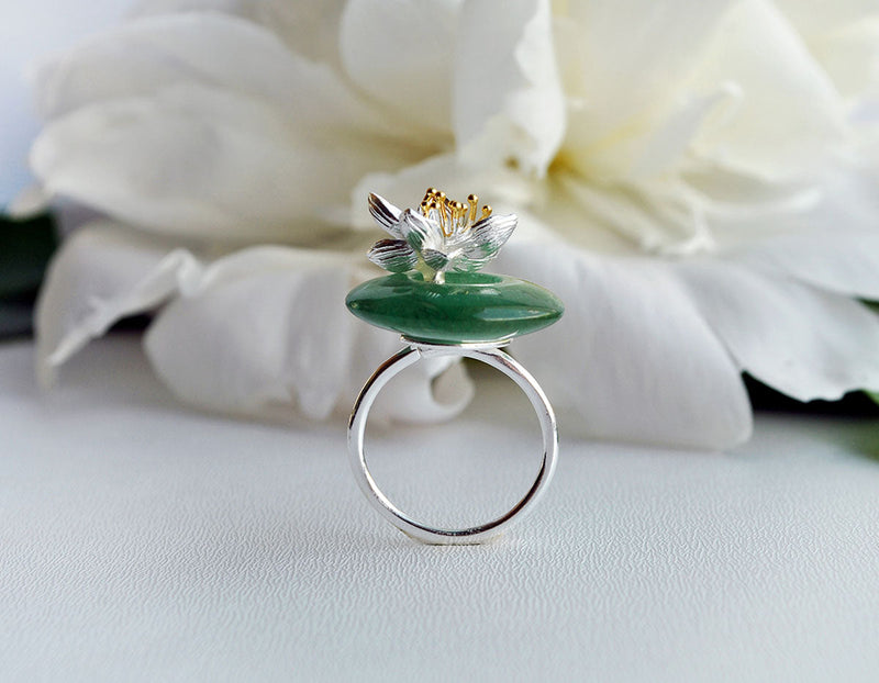 Lotus Whispers Ring