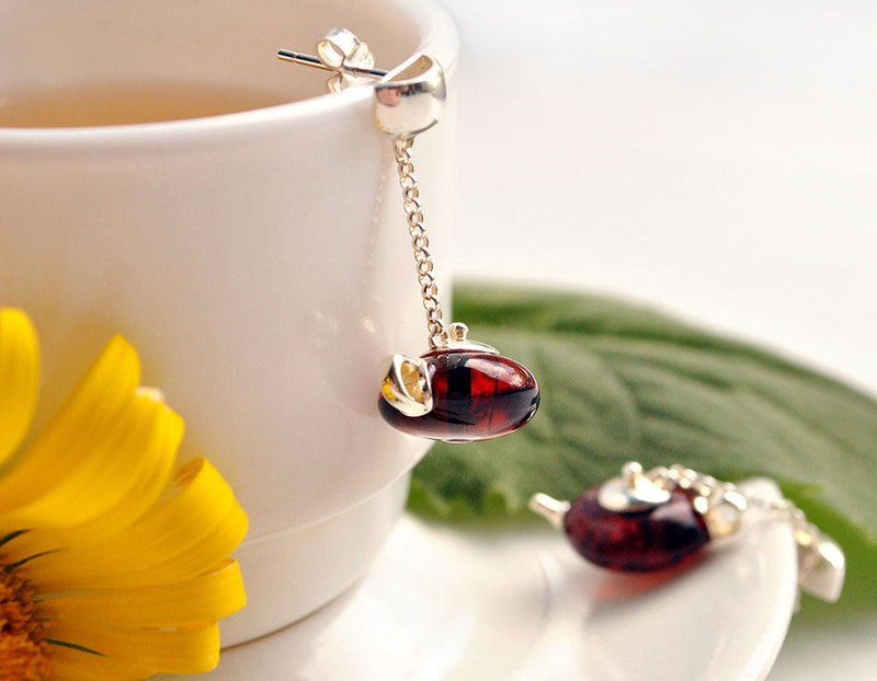 Teapot Earring