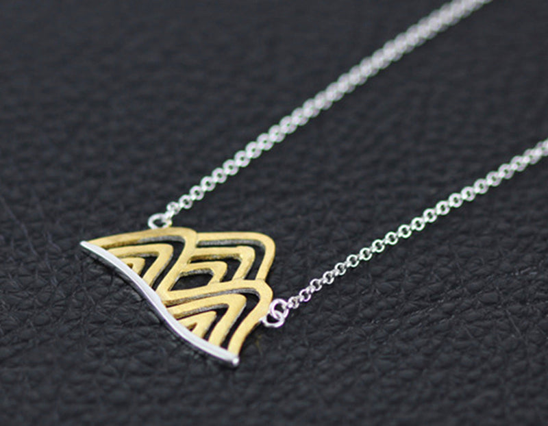 Mountain Symbol Necklace