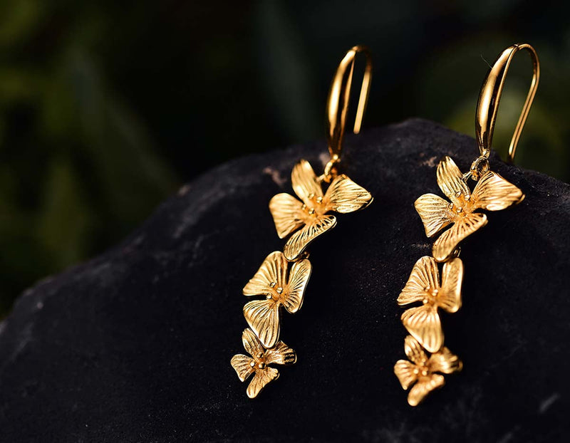 Wedding Orchids Earring