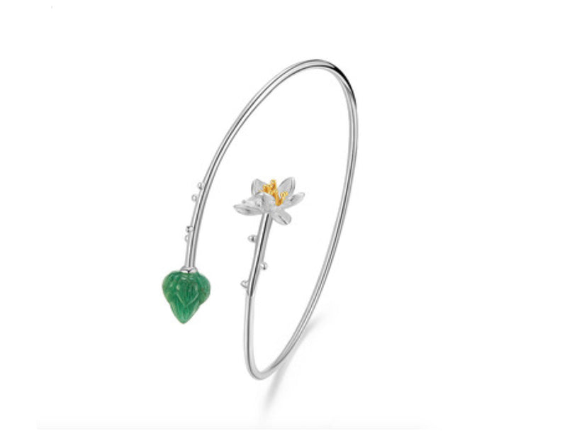 Lotus Whispers Bangle