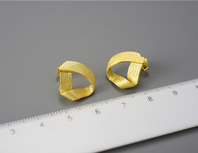 Tape Stud Earrings