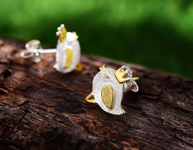 Princess Bird Stud Earring