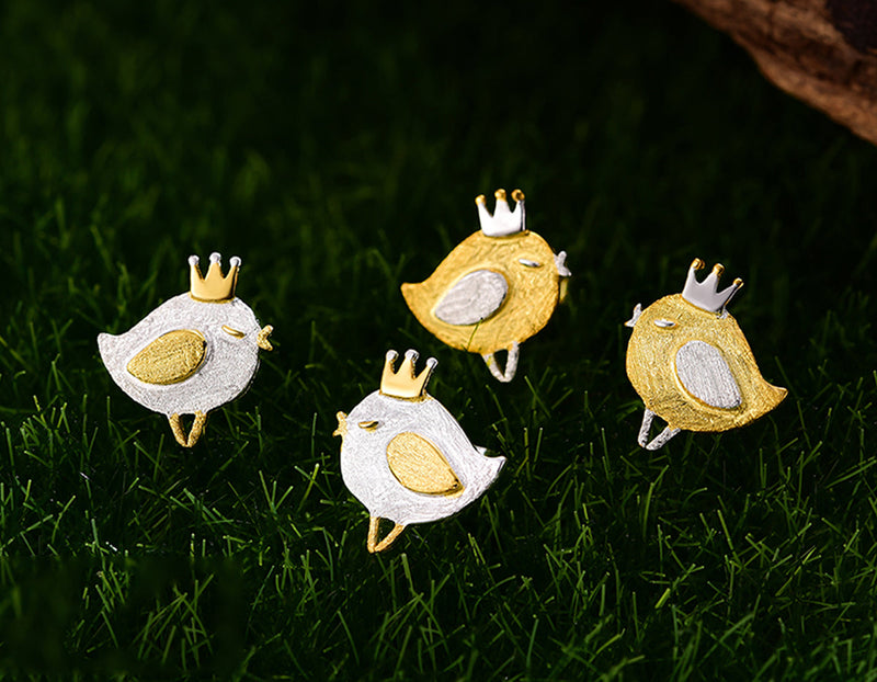 Princess Bird Stud Earring