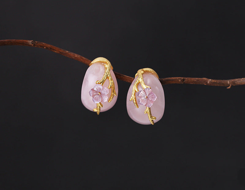 Plum Blossom Earring II