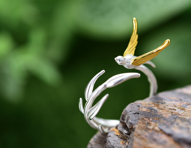 Swallow Willow Ring