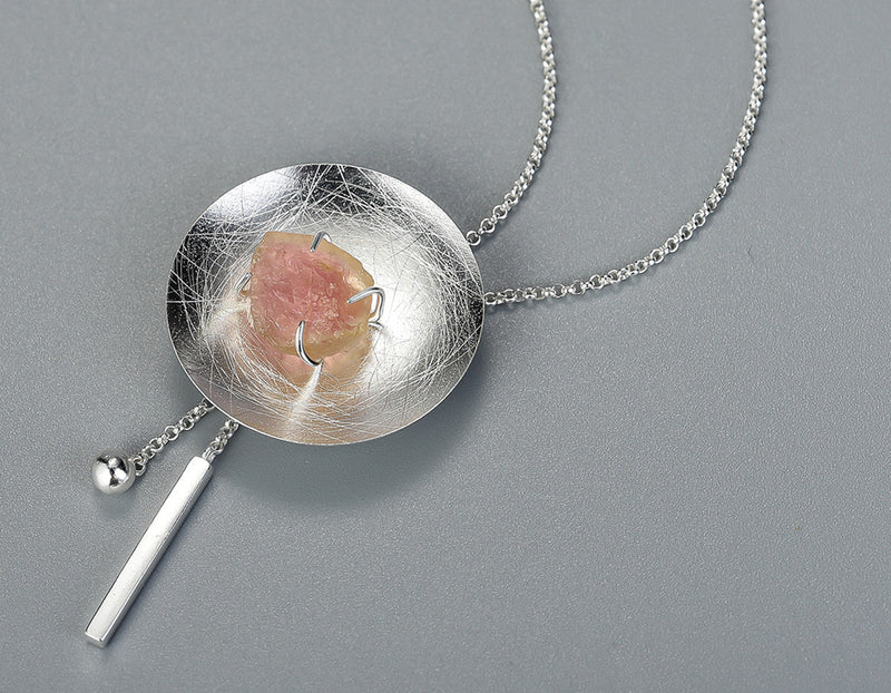 Raw Tourmaline Necklace