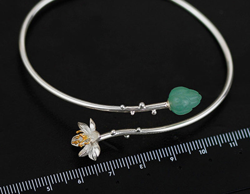 Lotus Whispers Bangle