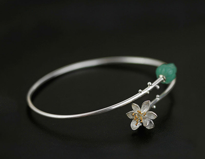 Lotus Whispers Bangle