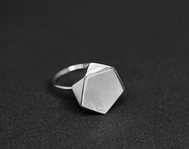 Pentagon Geometric Ring