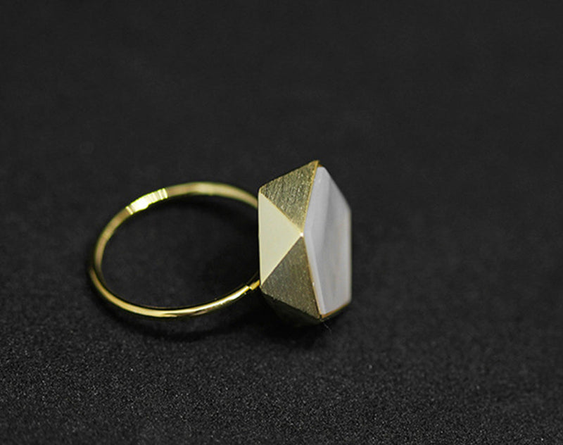 Pentagon Geometric Ring