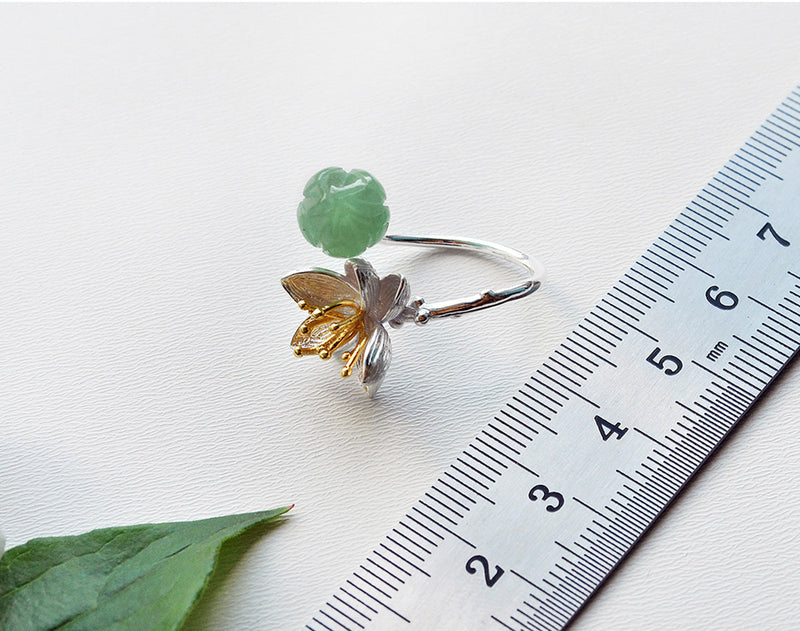 Lotus Whispers Ring II