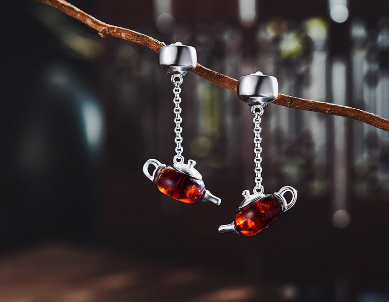 Teapot Earring