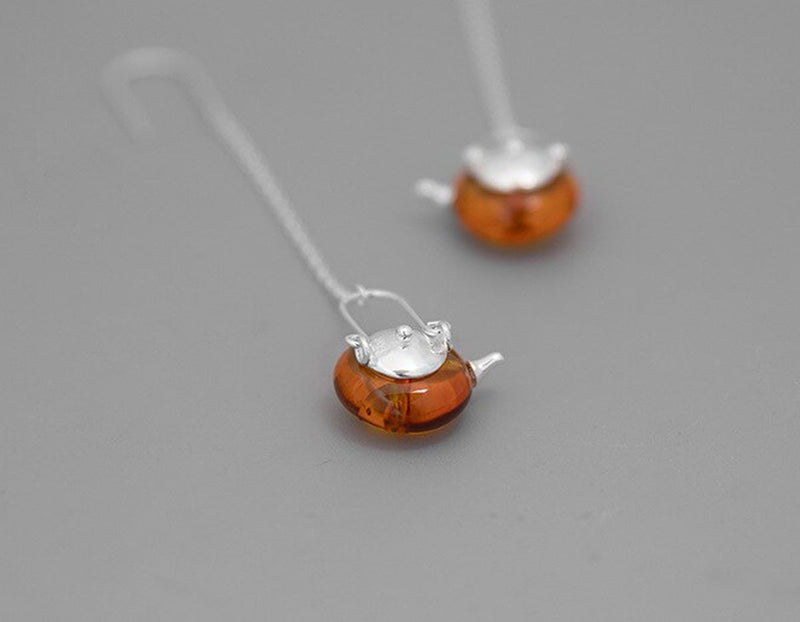 Teapot Earring II