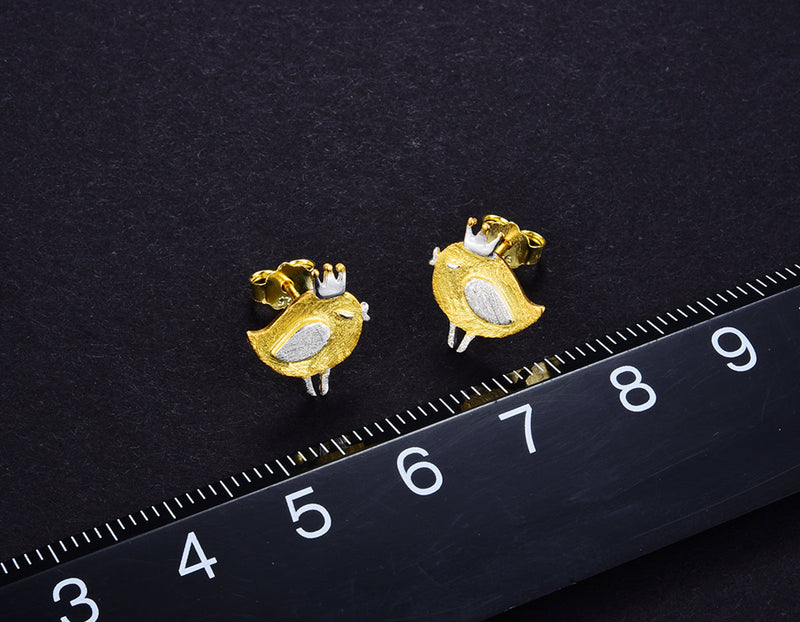 Princess Bird Stud Earring