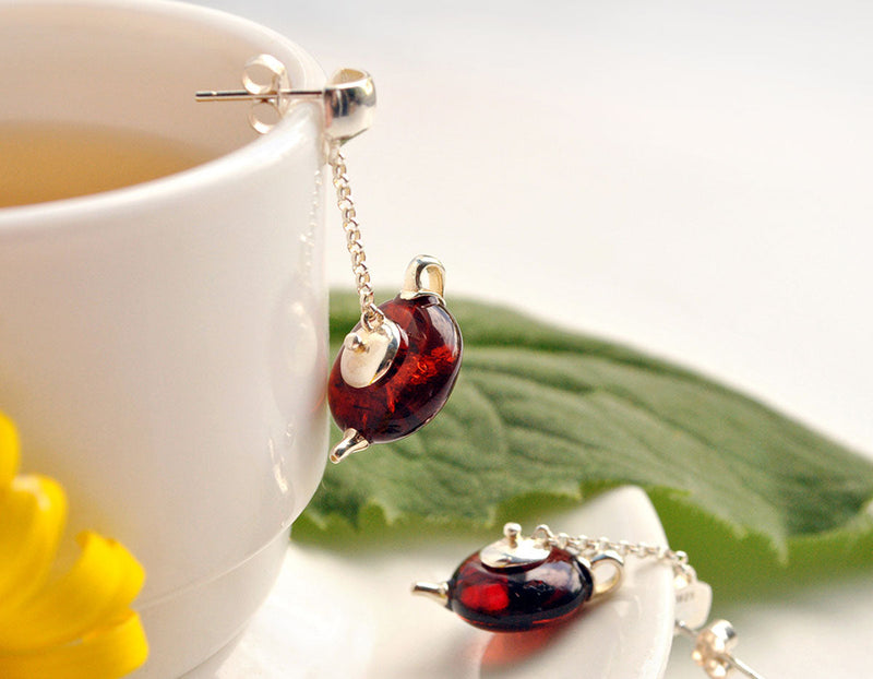 Teapot Earring