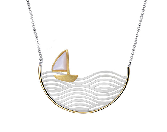 Sailboat Necklace