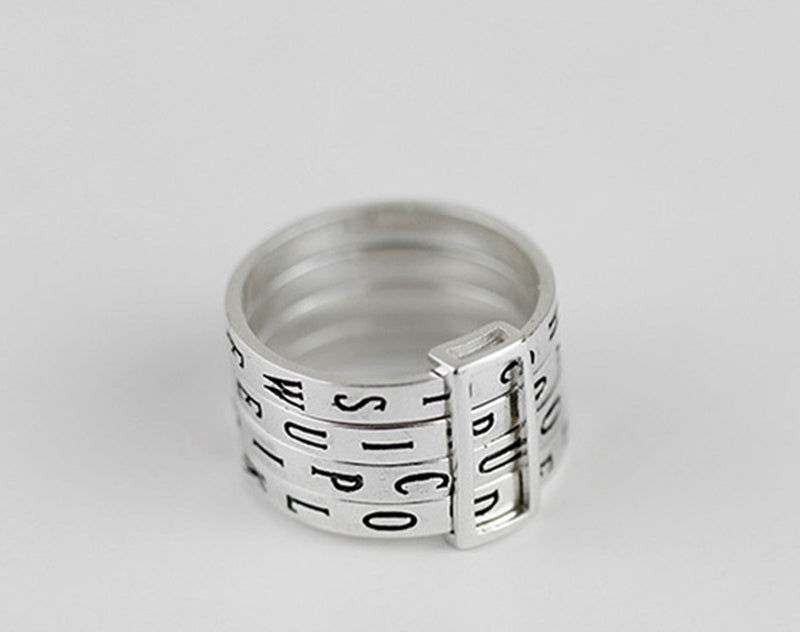 Lovely Words Ring